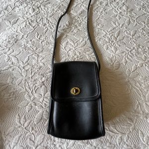 Coach Black Leather Purse